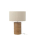 Tafellamp Schroefdraad Wijd Hout Naturel Grijs J-Line