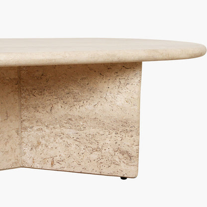 Travertin Salontafel Raw Materials - Salontafel - Raw Materials - livinglovely.nl