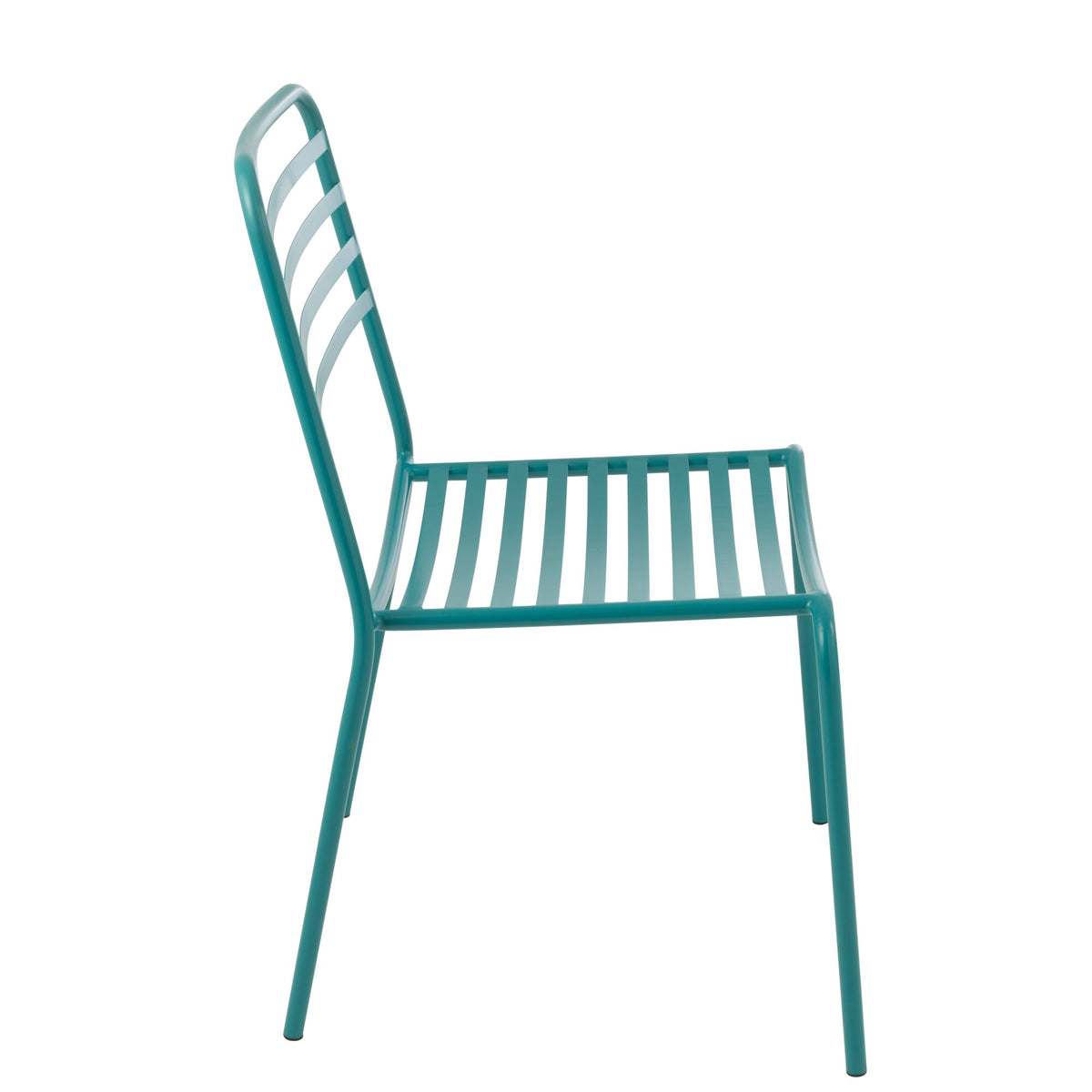 Sedia da giardino Dedi Turchese Metallo J-Line