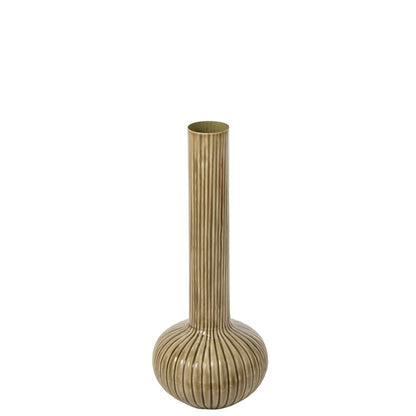 Vaso in ferro verde oliva grande J-Line