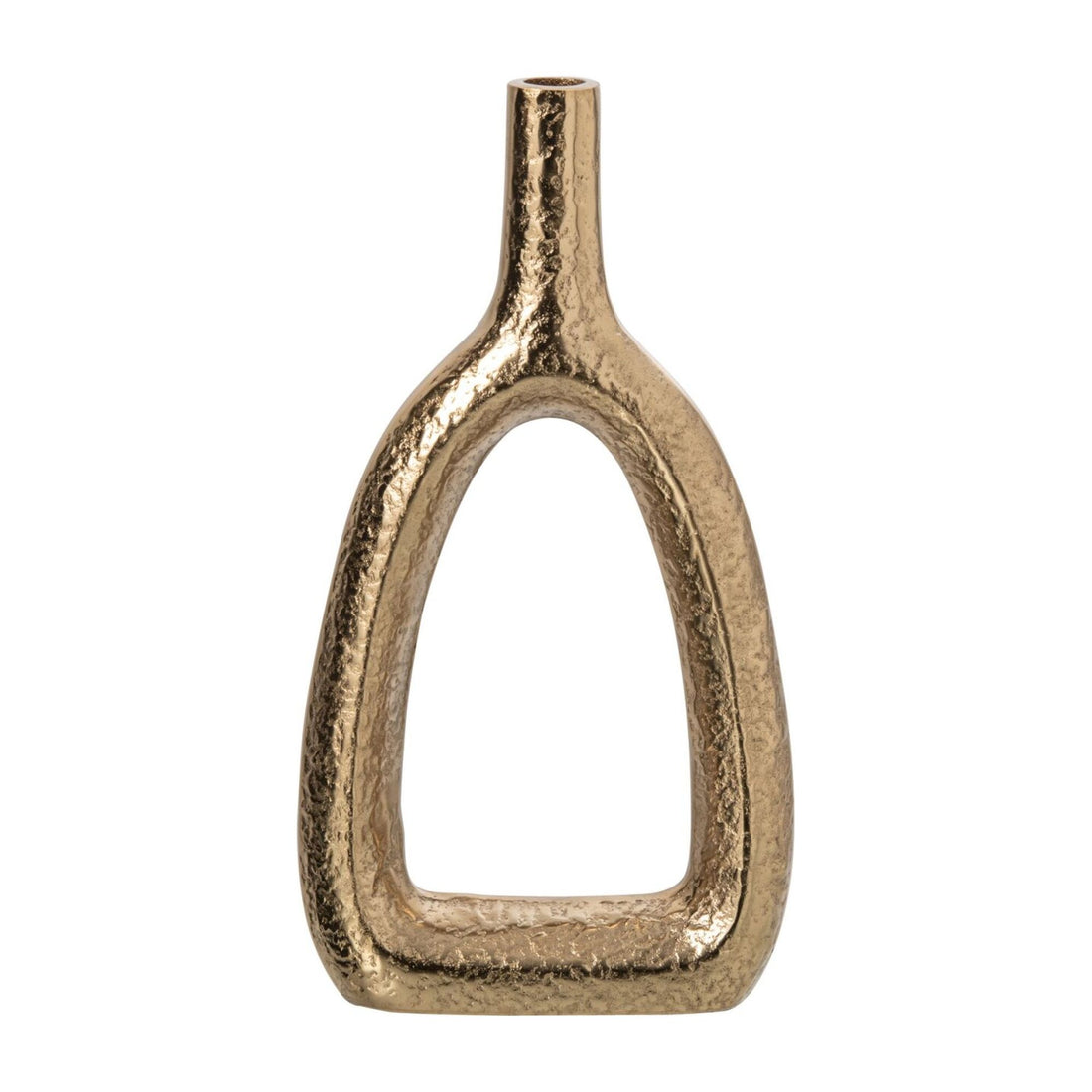 Vaso Soliflore Alluminio Oro Piccolo J-Line