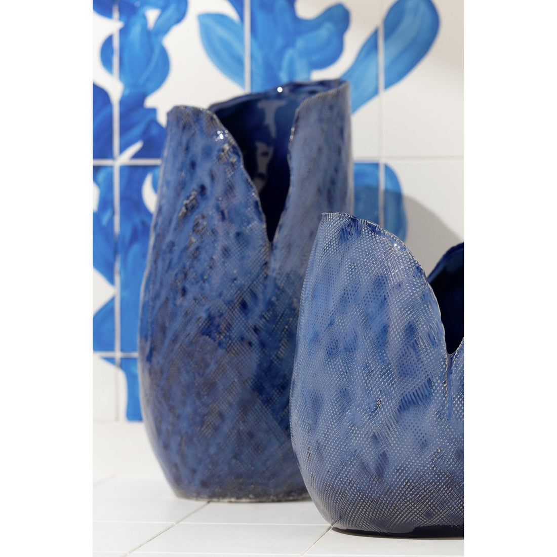 Vaas Thibault Keramiek Blauw Extra Large J-Line