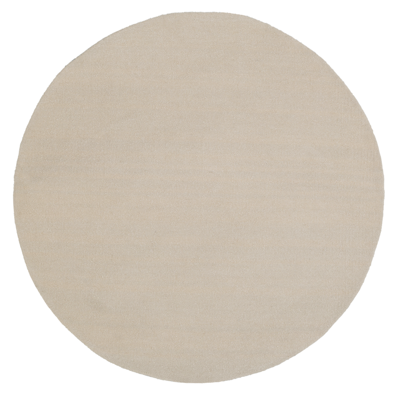 Rond vloerkleed Noble zand Ø250cm MUST Living