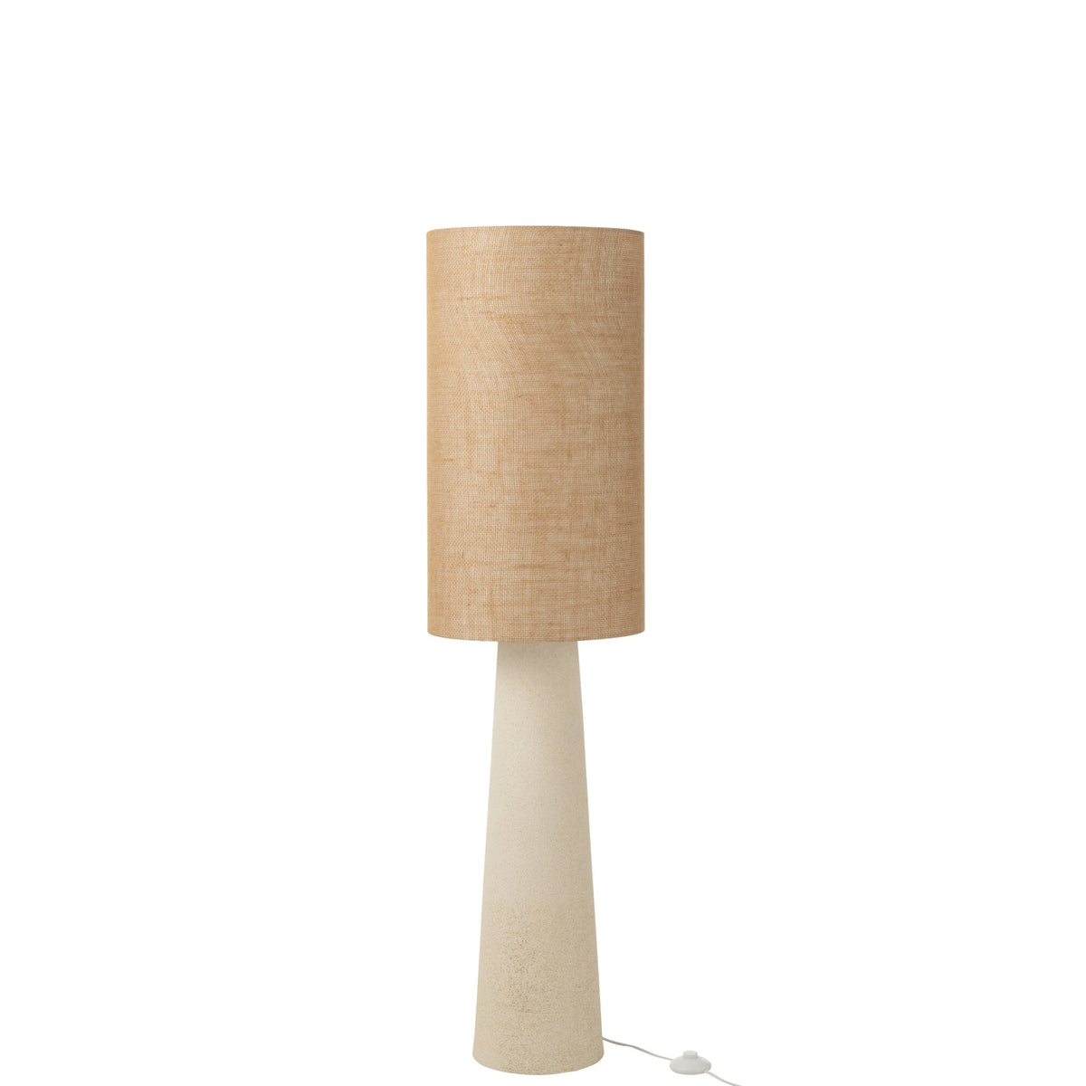 Lampada da terra Ava Fibra di vetro/Iuta Naturale Piccola H140cm J-Line