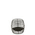 Vuurkorf Rond Ringen Metaal Zwart Small Dia40xH40cm J-Line - Buitenhaard - J-Line - livinglovely.nl