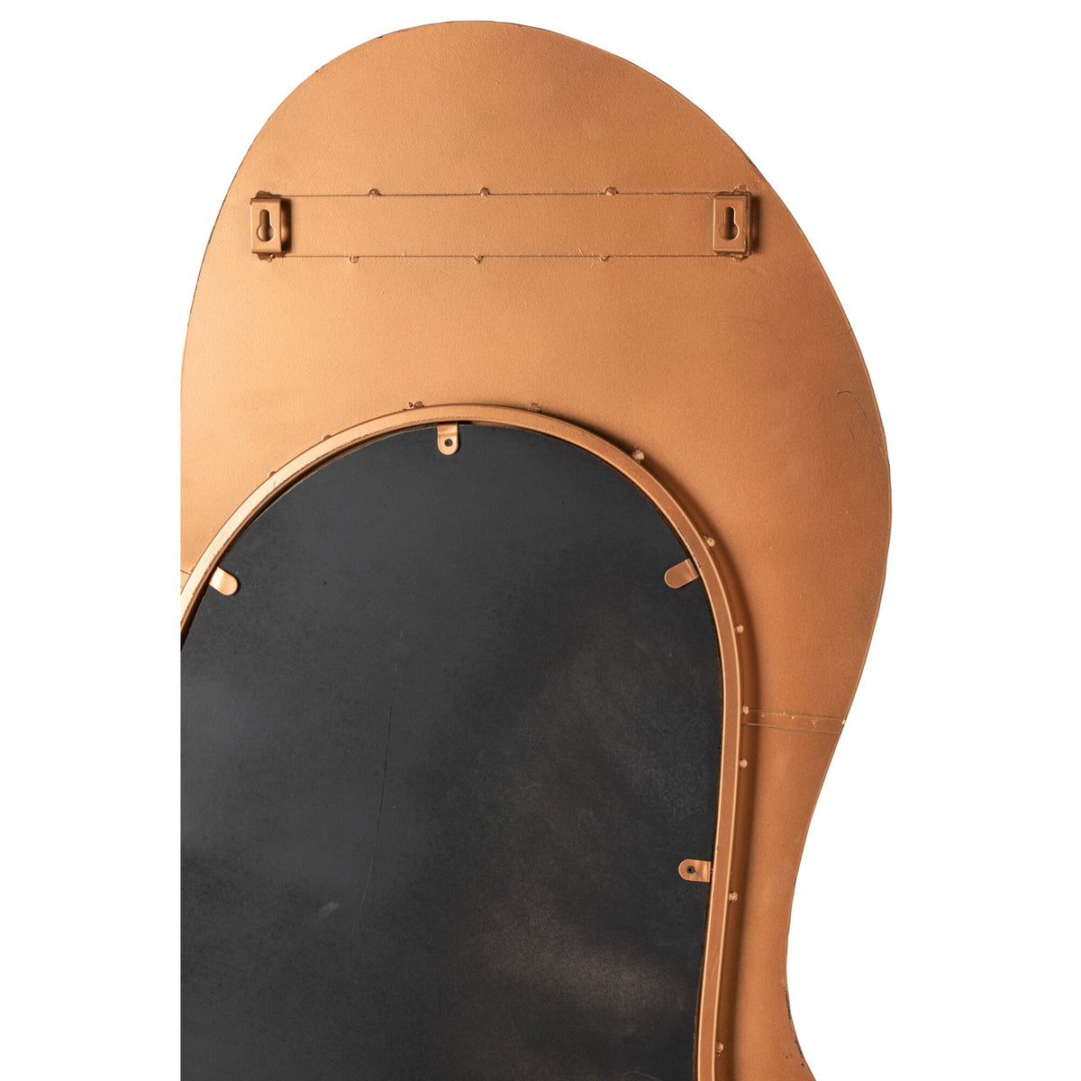 Specchio da parete in ferro bronzato J-Line