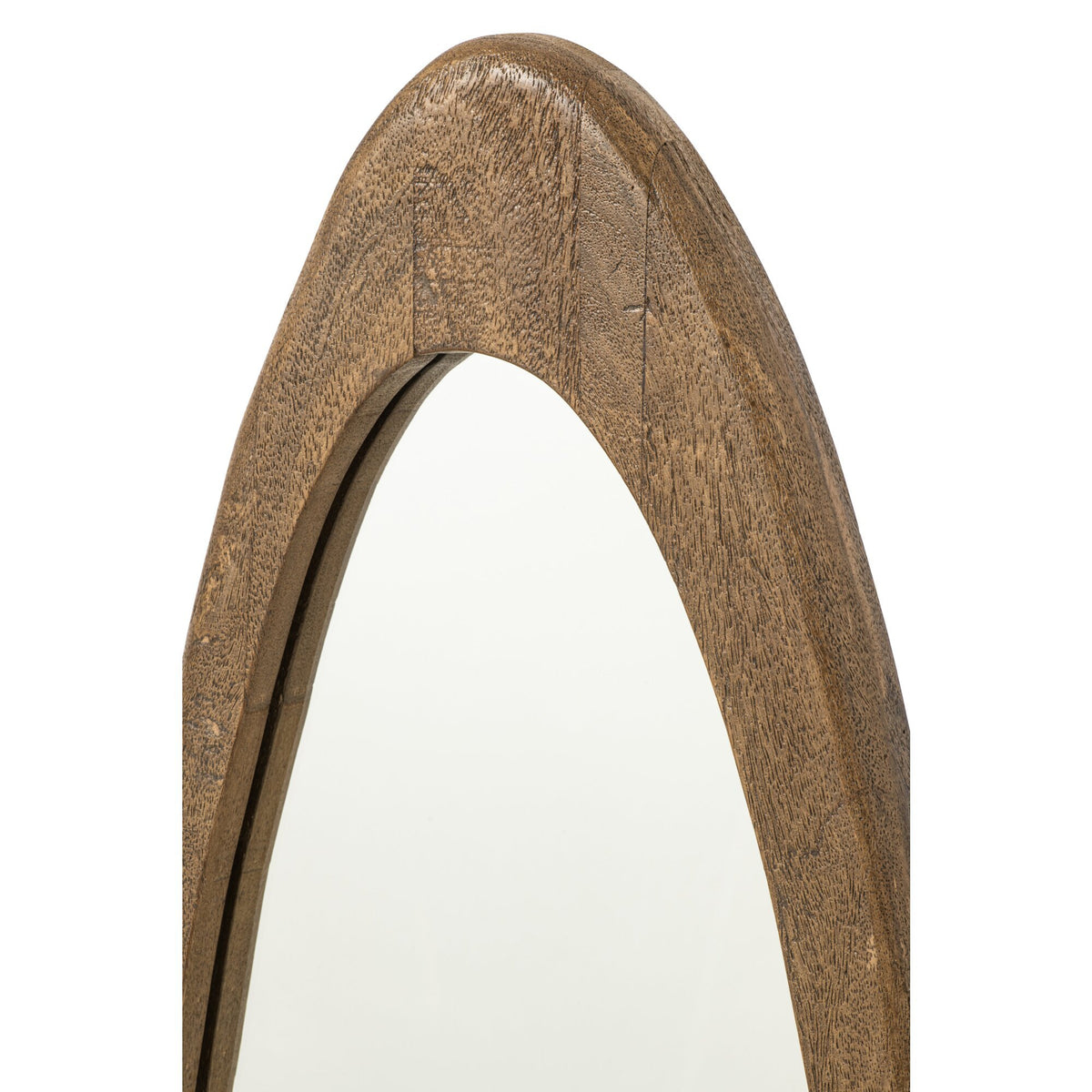 Specchio da parete in legno di mango marrone scuro J-Line