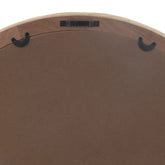 Wandspiegel Rond Rotan/Glas Naturel Small Ø 50 cm - Spiegel - J-Line - livinglovely.nl