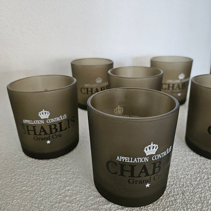 Windlicht Wijn Chablis Taupe Small 8 cm - Windlicht - Mars &amp; More - livinglovely.nl