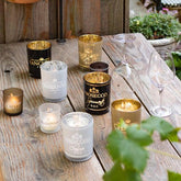 Windlicht Wijn Sancerre Zwart Medium 12cm - Windlicht - Mars & More - livinglovely.nl