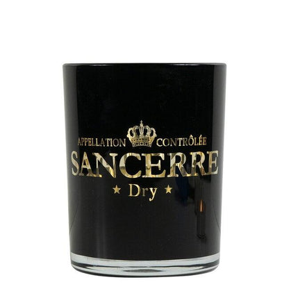 Windlicht Wijn Sancerre Zwart Medium 12cm - Windlicht - Mars &amp; More - livinglovely.nl